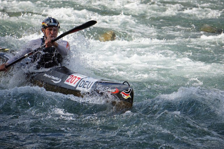 Deutsche Meisterschaft Kanu-Wildwasser auf der Möll